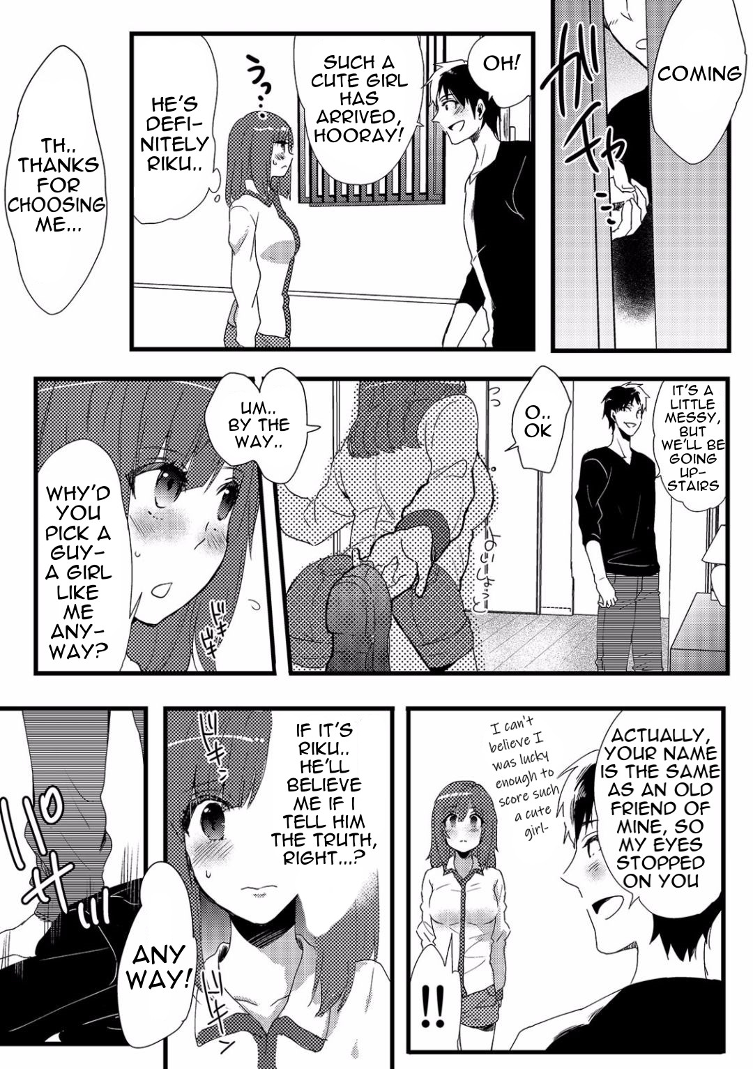 Hentai Manga Comic-I Was Turned Into A Girl and Forced to Sell My Body?! And My First Customer is My Best Friend.. No Way! 1-Read-24